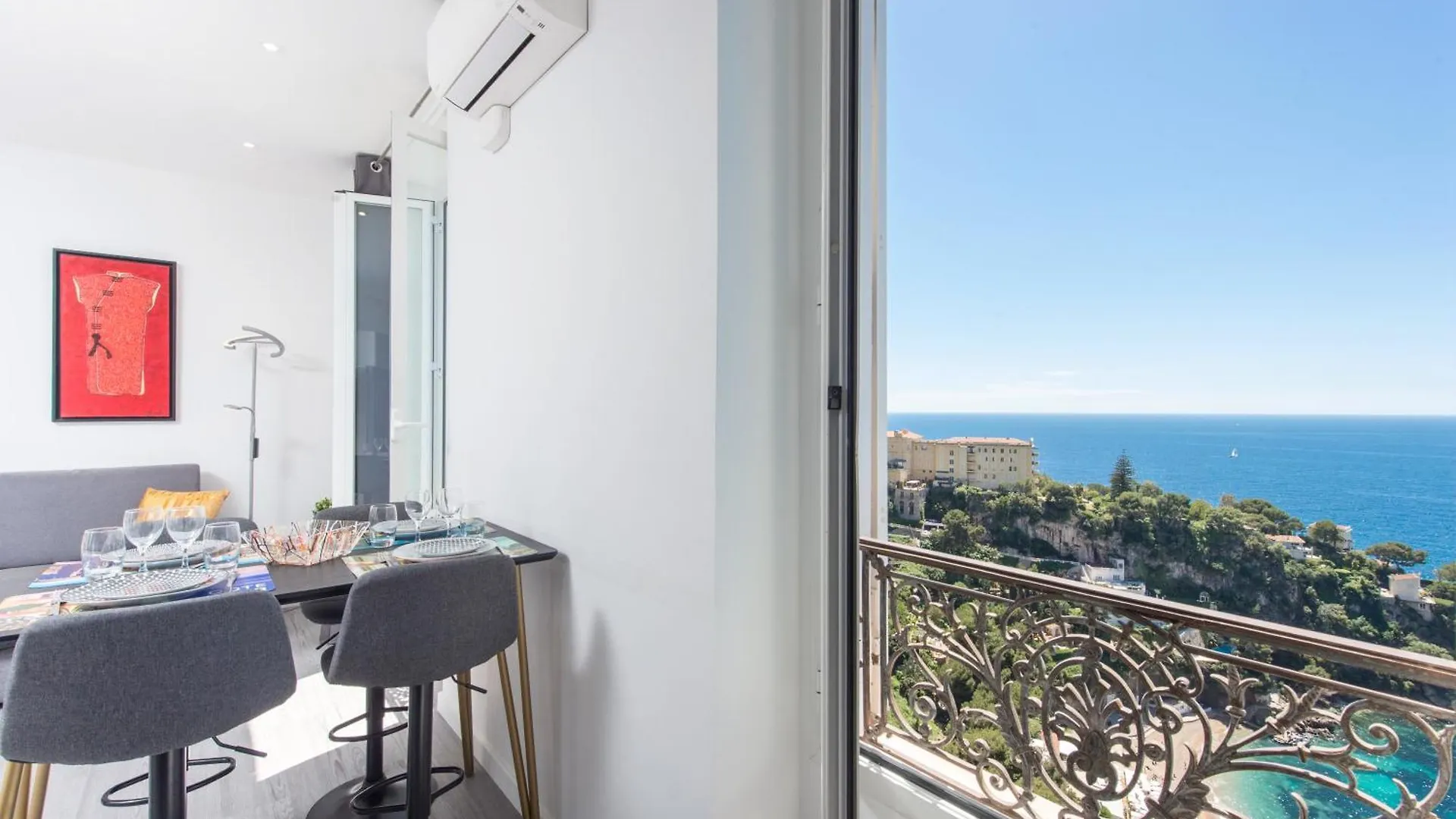 Splendide Vue Mer - Proche De La Plage - By Apartment Cap-d'Ail 0*,  France